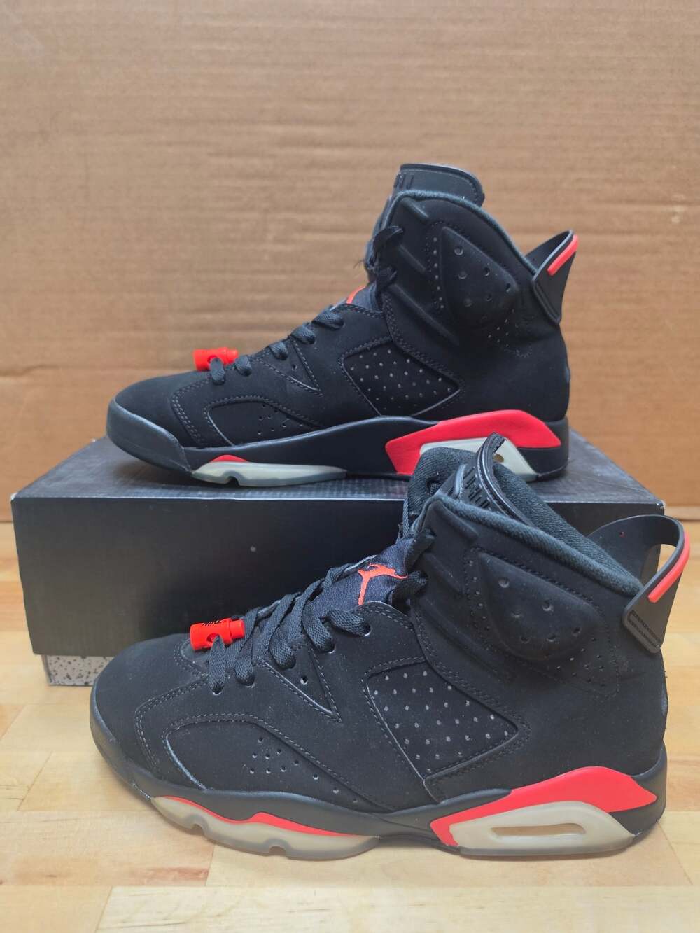 Jordan 6 Retro Black Infrared (2019) mens size 8.5